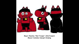 ChaoEmperors Mascot Costume Concept Drawings 11 Stormtrooper Chuckles AkaTrooper concept [upl. by Fein637]