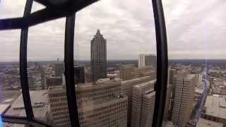 Glass Elevator in Atlanta [upl. by Chandos]