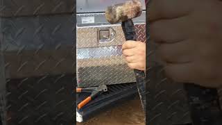 Truck tool box fix diy [upl. by Lorraine444]