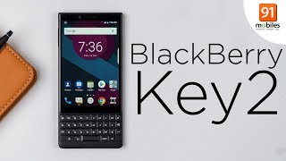 BlackBerry KEY2 Unboxing  Hands on  Price Hindi हिन्दी [upl. by Enelrats47]