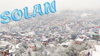 Snowfall in Solan  Snowfall  Solan  Solan during Snowfall  Winters in Solan  Beautiful Solan [upl. by Teressa501]