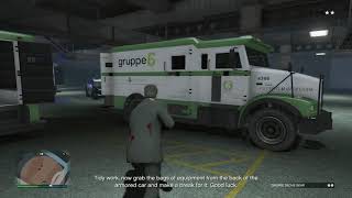 GTA Online Diamond Casino Heist Prep Mission Gruppe Sechs Gear Part 2 [upl. by Berg]