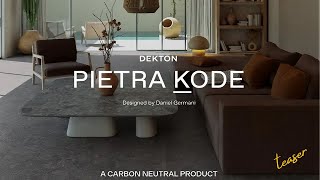 New Dekton Pietra Kode Limestone amp Terrazzo Colours Teaser Video [upl. by Nickola355]