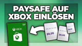 Paysafecard auf xBox einlösen  in Guthaben umwandeln  Tutorial [upl. by Janine]