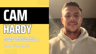 CAMERON HARDY BELIEVES STYLE IS “PERFECT” FOR BKFC PROVIDES INJURY UPDATE 🗣️  CameronHardy BKFC [upl. by Ylla]