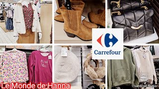 CARREFOUR FRANCE 1310 NOUVELLE COLLECTION FEMME 🚺 [upl. by Anovad]