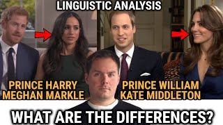 Analyzing the Extreme Differences Between Meghan amp Harry and William amp Kate in Engagement Interviews [upl. by Trish]