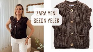 SELANİK ÖRNEĞİ YELEK NASIL ÖRÜLÜR 🌸 DETAYLI ANLATIM knitting [upl. by Nevaeh558]