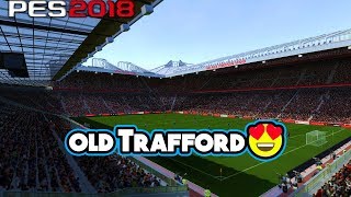 PES 2018  Old Trafford stadium Pc Download amp Install [upl. by Mile]