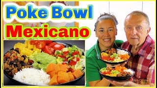 Poke Bowl Mexicain  Poke Bowl Mexicano  Mexican Poke Bowl [upl. by Gypsy]