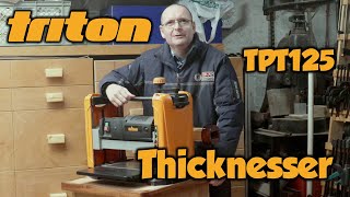 Triton TPT125 Thicknesser  Holtonsfixit101 [upl. by Krik134]