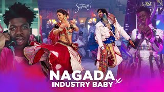 Industry Baby × Nagada Sang Dhol🔥 Sush amp Yohan Mashup [upl. by Weibel]