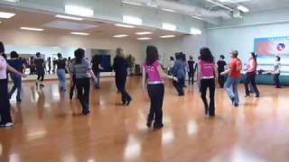 J Ho  Line Dance Walk Through amp Demo [upl. by Helprin348]