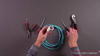 How to Wire a Porcelain Socket [upl. by Irrahs]