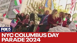 NYC Columbus Day Parade 2024 Street closures route schedule and more [upl. by Evangelia852]