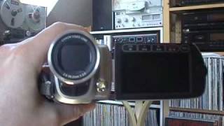 The Canon FS100 camcorder 12 [upl. by Aratehs]