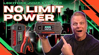 Lokithor Jump Starter FULL DEMO Does It Have The Power You Need [upl. by Anerom]