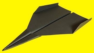 HOW to make a paper airplane that flies far  origami plane rocket ANTEK [upl. by Swaine]