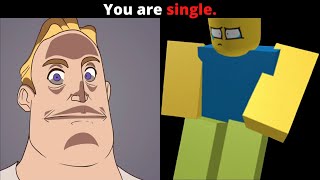 Mr Incredible Becoming Canny Animation Story mode You get a girlfriend Roblox Valentines Day [upl. by Rola]