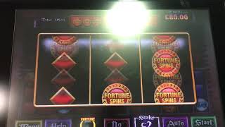 Jackpot Gems Slot Machine Gameplay  £2 Ultra Fortune Spins 02102023 [upl. by Dyche]