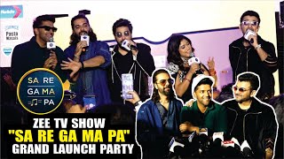 Sa Re Ga Ma Pa  Grand Launch Party  Guru Randhawa SachinJigar SachetParampara amp Vipul Roy [upl. by Brace]