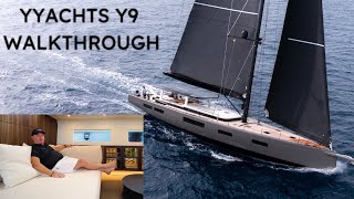 YYachts Y9 Walkthrough  Carbon Yachts [upl. by Nevag]