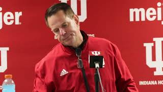 Curt Cignetti Postgame Press Conference  Hoosiers Fall to Ohio State [upl. by Demaria]