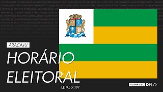 Horário Eleitoral Prefeitura de Aracaju  1° turno 210924 [upl. by Eilyw]