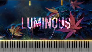 Luminous I comp by Ludovico Einaudi I Piano Tutorial [upl. by Ahsiemal]