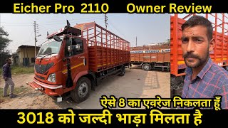 Eicher Pro 2110 owner review price down payment full detail in Hindi [upl. by Yevre277]