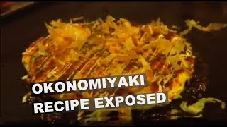 Osakas secret recipe EXPOSED okonomiyaki [upl. by Chilson]