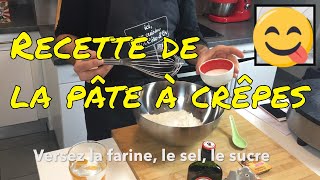 Meilleure recette pâte à crêpes rapide et facile crêpes bretonnes [upl. by Eelynnhoj]