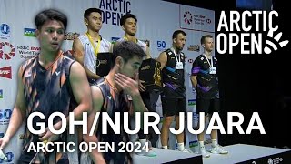 GohNur MAS Raih Juara Arctic Open 2024 KimRasmussen DEN Runner Up [upl. by Souvaine]