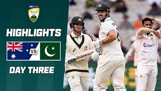 Australia v Pakistan  Second Test  Day 3 [upl. by Waldner]