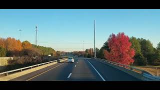 Collinsville Alabama To Whitestown Indiana 8 Fall CR30 CR51 I59 North [upl. by Taveda]