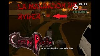 Creepypasta GTA San Andreas La Maldicion de Ryder [upl. by Pergrim398]