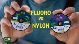 Fluorocarbon VS Nylon Tippet [upl. by Isiah]