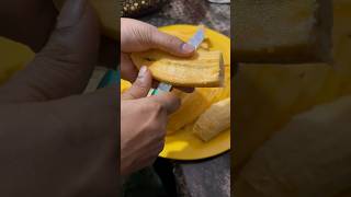 Kerala Style Pazham Pori ♥️ shorts youtubeshorts sweet trending [upl. by Ainahtan]