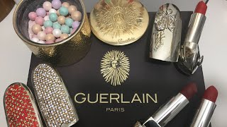 GUERLAIN  Golden Bee Collection Holiday 2020  Météorites Rouge G Cases amp Lipsticks  Dark Skin [upl. by Trever]