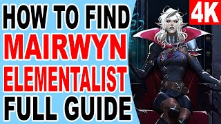 V Rising How to Find Mairwyn the Elementalist Location  Greater Jewel [upl. by Hteb]