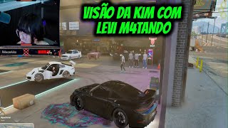 VISÃO DA KIM COM LEVI M4TANDO [upl. by Georgia]