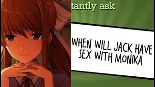 MONIKA STALKS ME  Quiplash 2 Funny Moments [upl. by Swain]