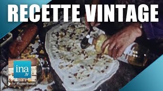 Recette  La tarte flambée à lancienne  Archive INA [upl. by Anahoj78]