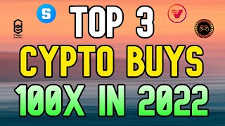 Top 3 Small Cap Crypto Coins To BUY NOW In 2022  Huge Profits 100x [upl. by Ardnod]