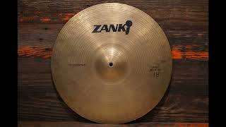 SOLD  Zanki 18quot Rotocasting Medium Thin Crash Cymbal  1548g [upl. by Norud]