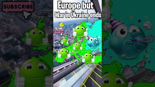 Europe but RussoUkrainian war ends mapping mapper europe russoukrainianwar war whatif sigma [upl. by Banquer]