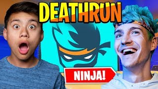 Ninjas IMPOSSIBLE FORTNITE DEATHRUN [upl. by Blakely305]