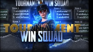 WIN SQUAD TOURNAMENT FINAL  PUBG MOBILE  KALAMBOOR [upl. by Drallim870]