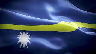 Nauru anthem amp flag FullHD  Науру гимн и флаг [upl. by Rawdon933]