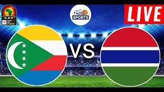 Comoros vs Gambia Live Score  Africa Cup Of Nations Qualifiers 2024  Full Match Streaming [upl. by Sej]